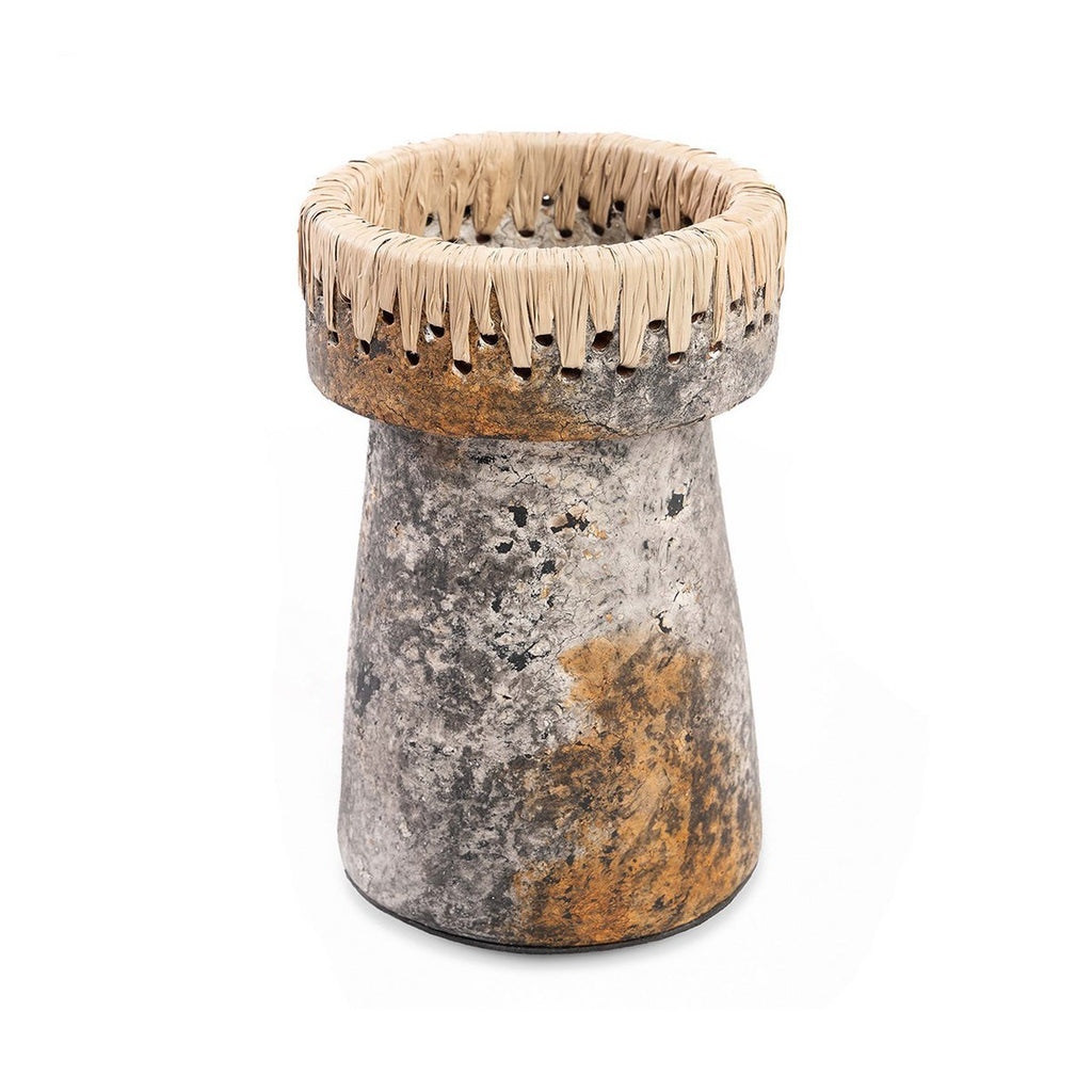 The Pretty Candle Holder - Antique Grey - L - LUXONAS HOME