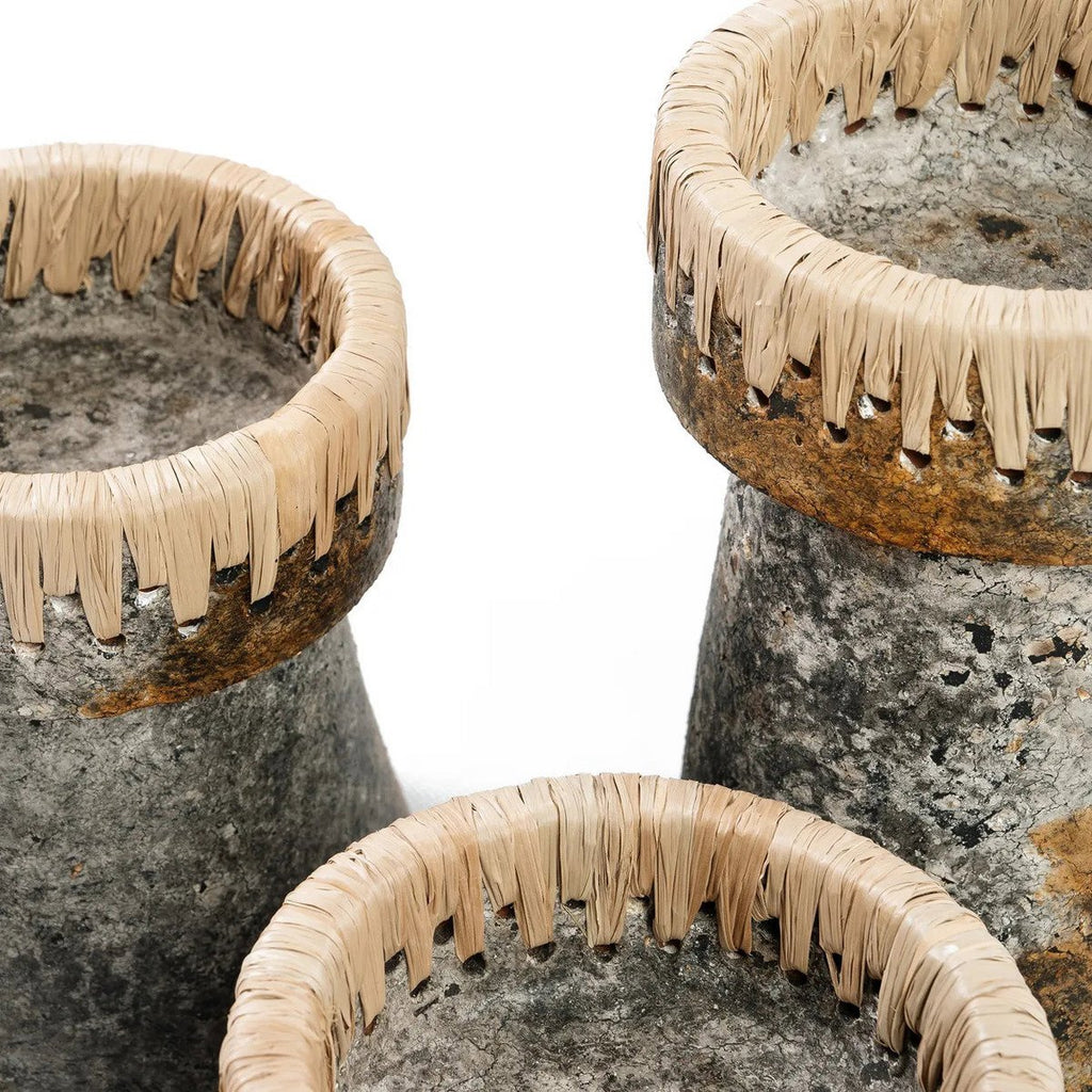 The Pretty Candle Holder - Antique Grey - L - LUXONAS HOME