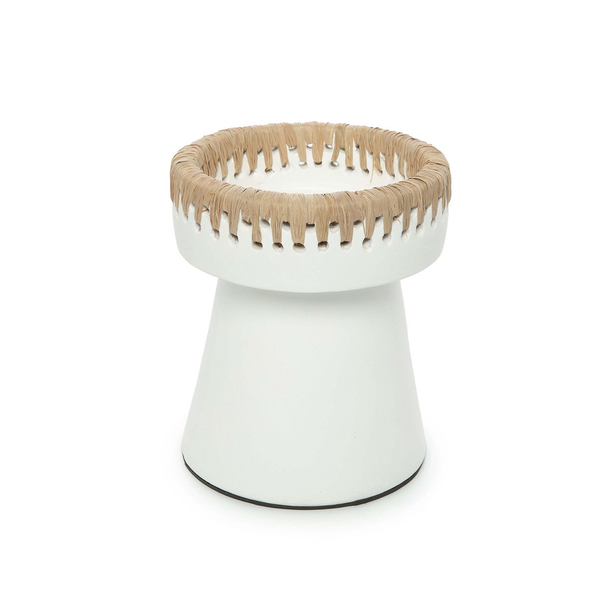 The Pretty Candle Holder - White Natural - M - LUXONAS HOME