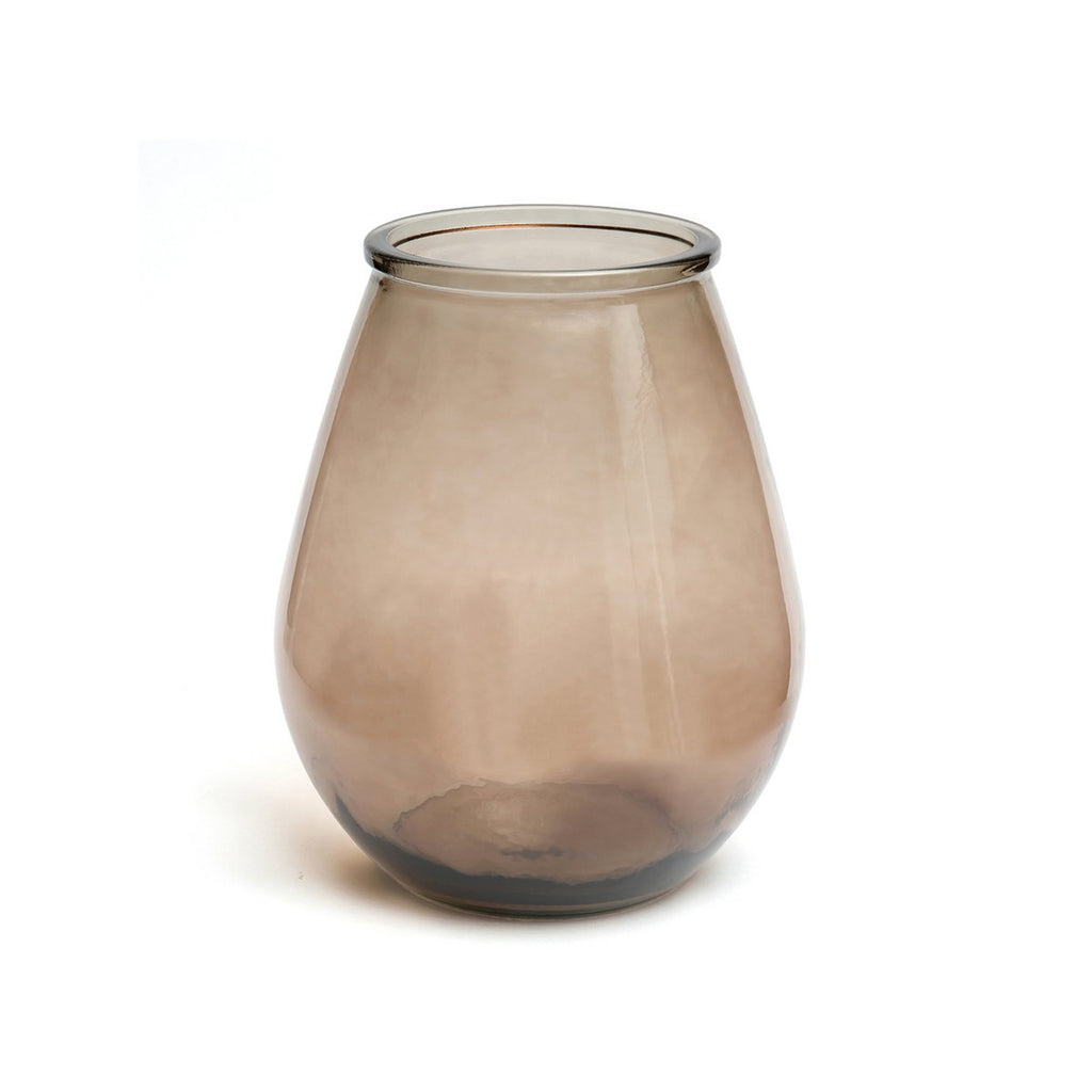 The Qiezi Vase - Beige - L - LUXONAS HOME