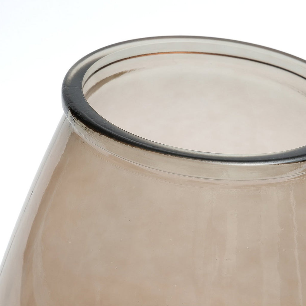The Qiezi Vase - Beige - L - LUXONAS HOME