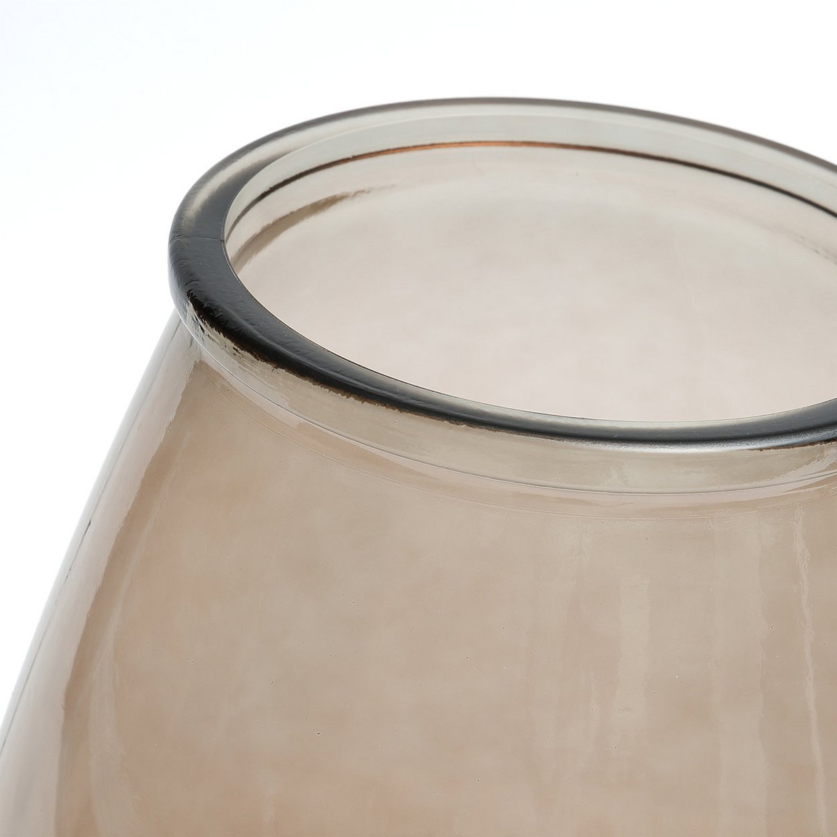 The Qiezi Vase - Beige - L - LUXONAS HOME