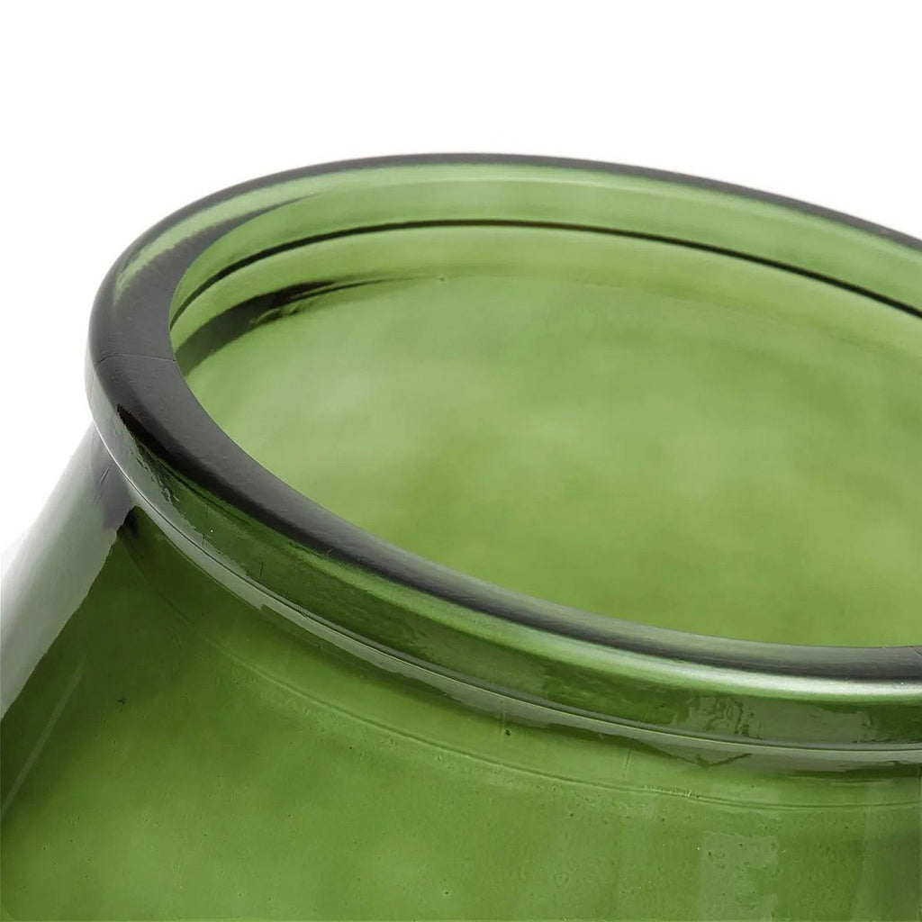 The Qiezi Vase - Green - L - LUXONAS HOME