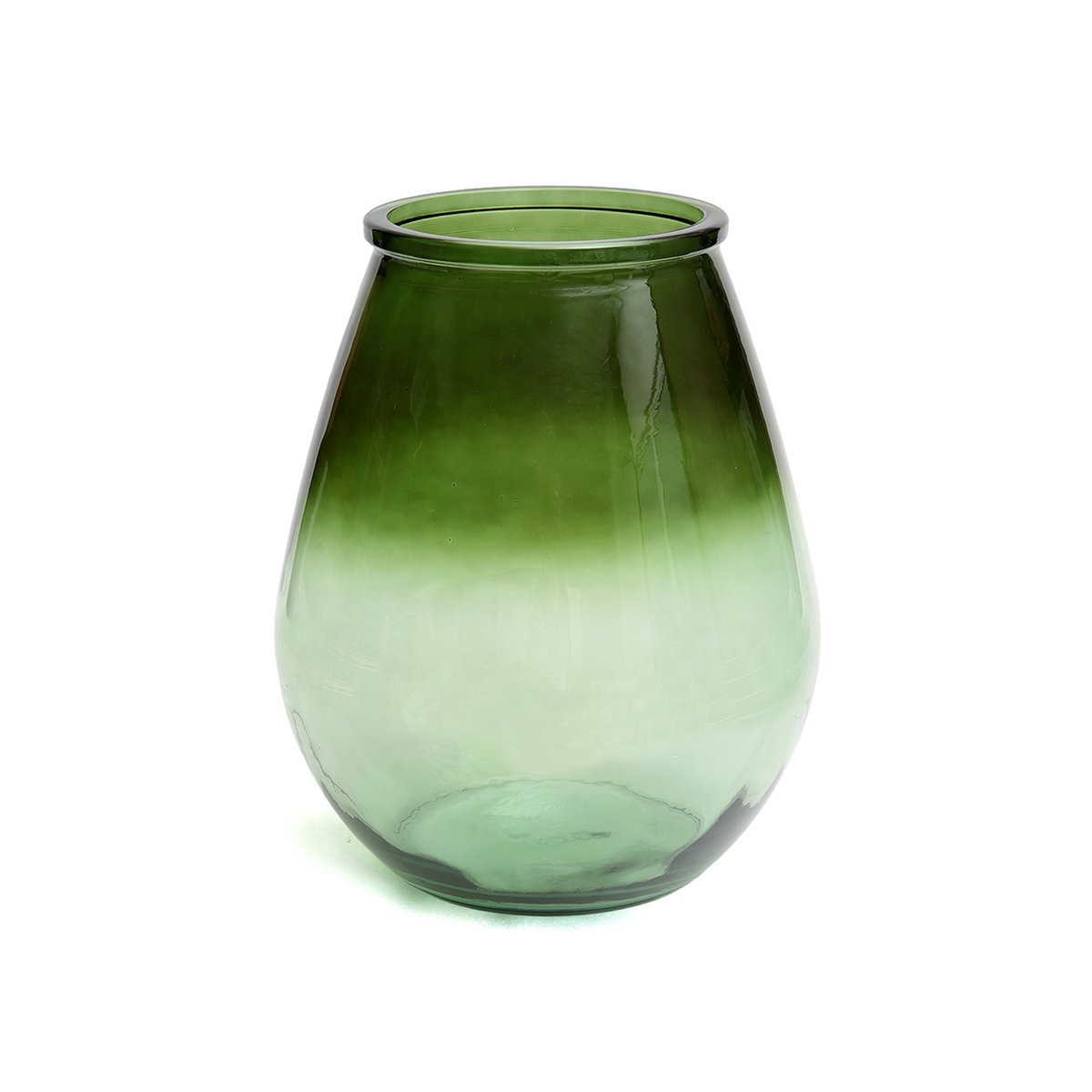 The Qiezi Vase - Green - L - LUXONAS HOME