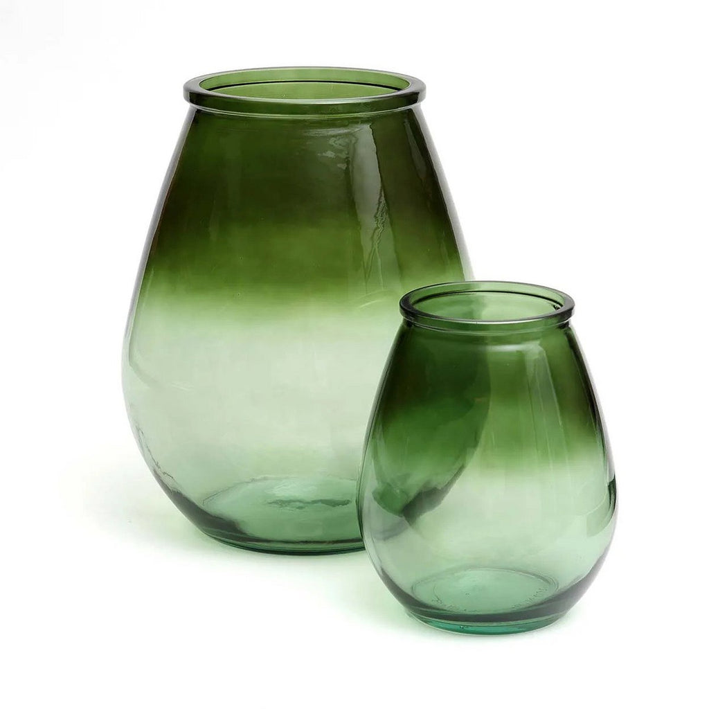 The Qiezi Vase - Green - L - LUXONAS HOME
