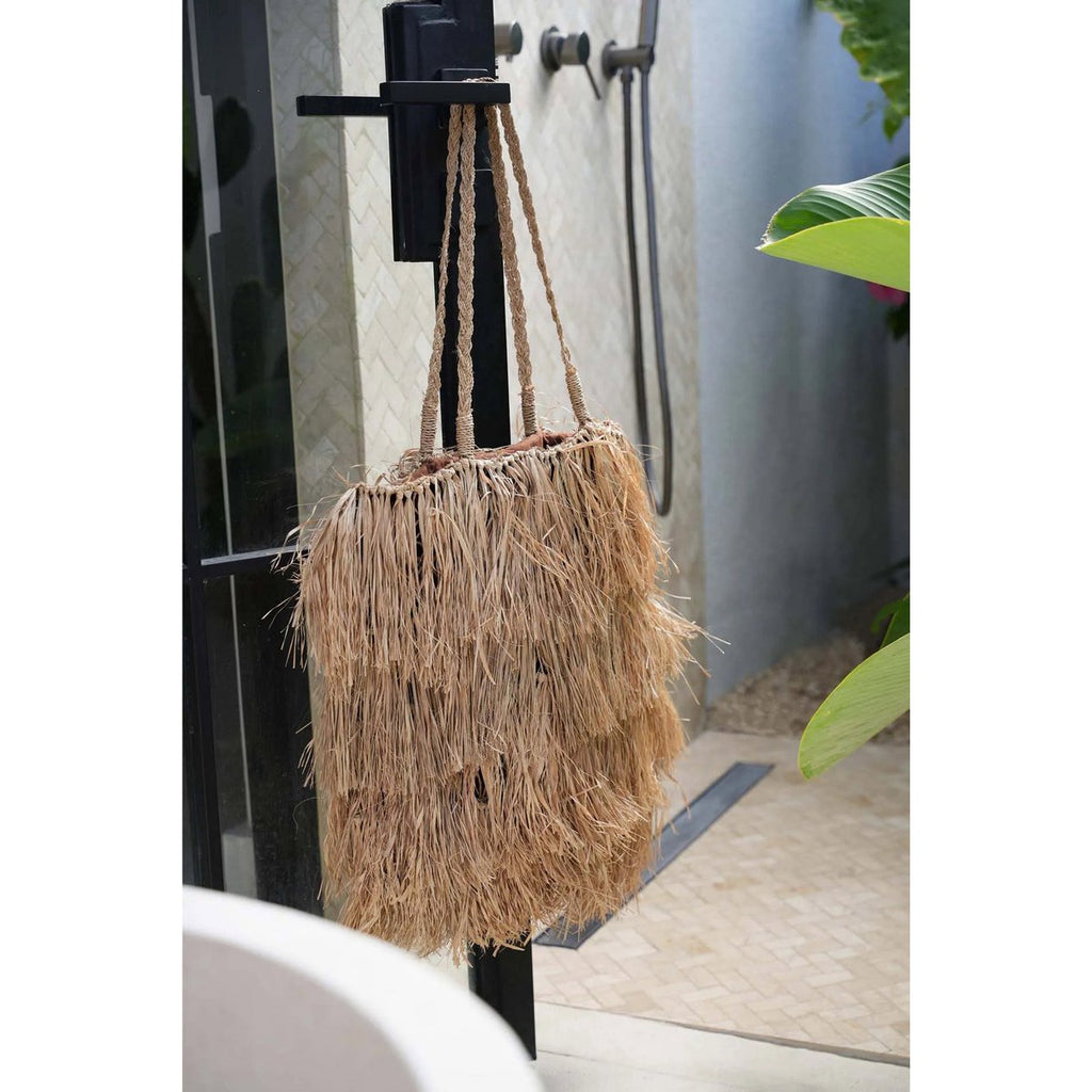 The Raffia Bahamas Tote - Natural - LUXONAS HOME