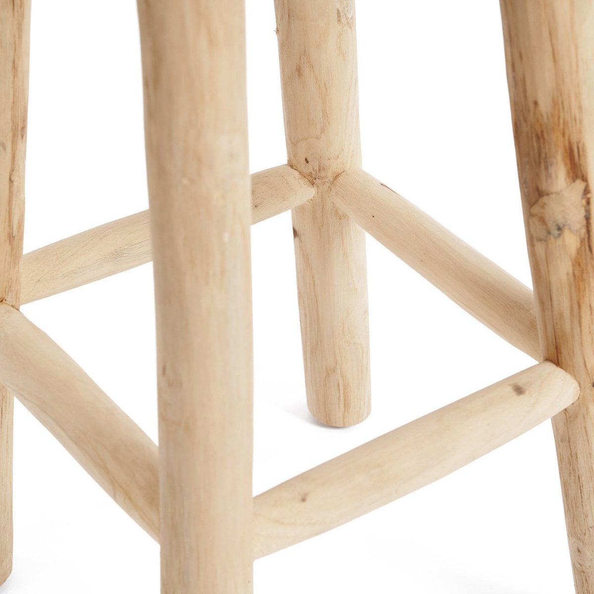 The Raffia Bar Stool - LUXONAS HOME