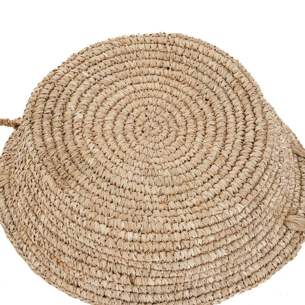 The Raffia Basket Trays - Natural - M - LUXONAS HOME