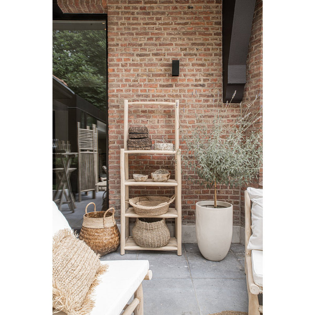 The Raffia Basket Trays - Natural - S - LUXONAS HOME