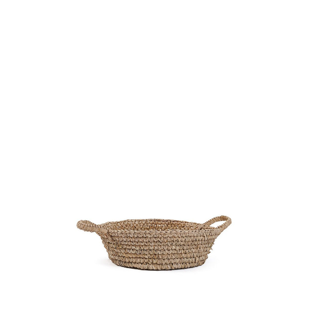 The Raffia Basket Trays - Natural - S - LUXONAS HOME