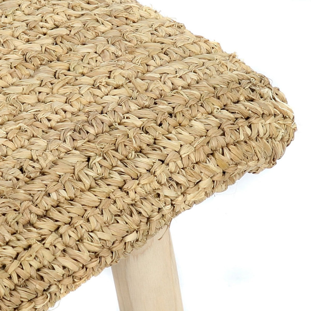 The Raffia Bench - Natural - LUXONAS HOME
