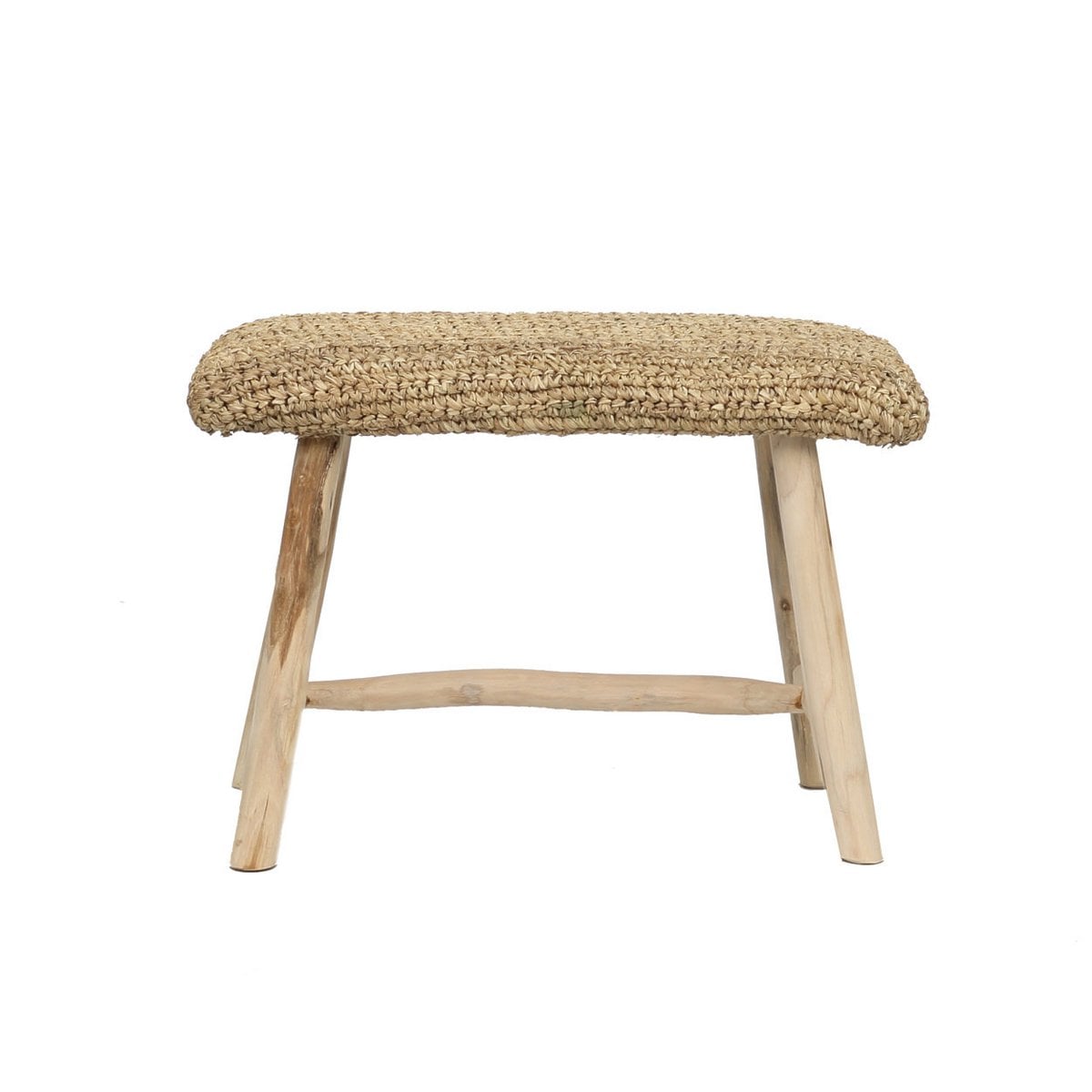 The Raffia Bench - Natural - LUXONAS HOME