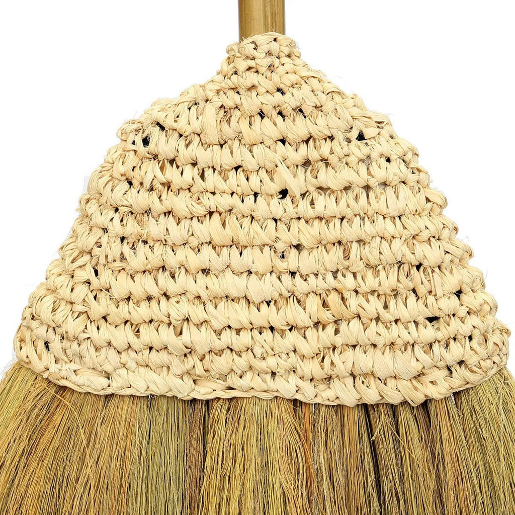 The Raffia Broom - Natural - LUXONAS HOME