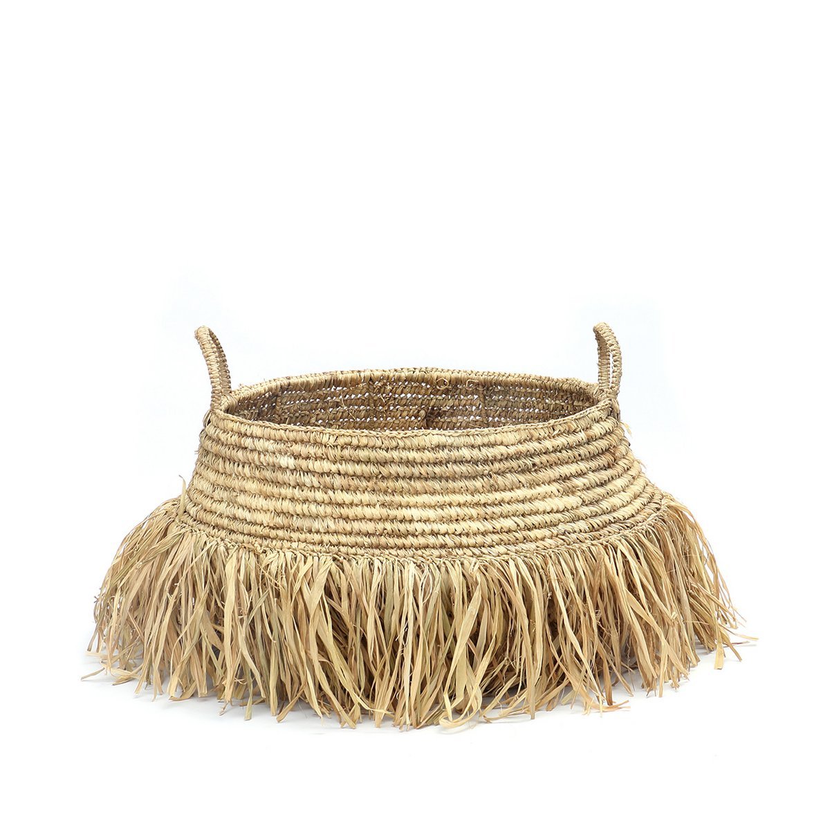 The Raffia Deluxe Baskets - Natural - Large - LUXONAS HOME