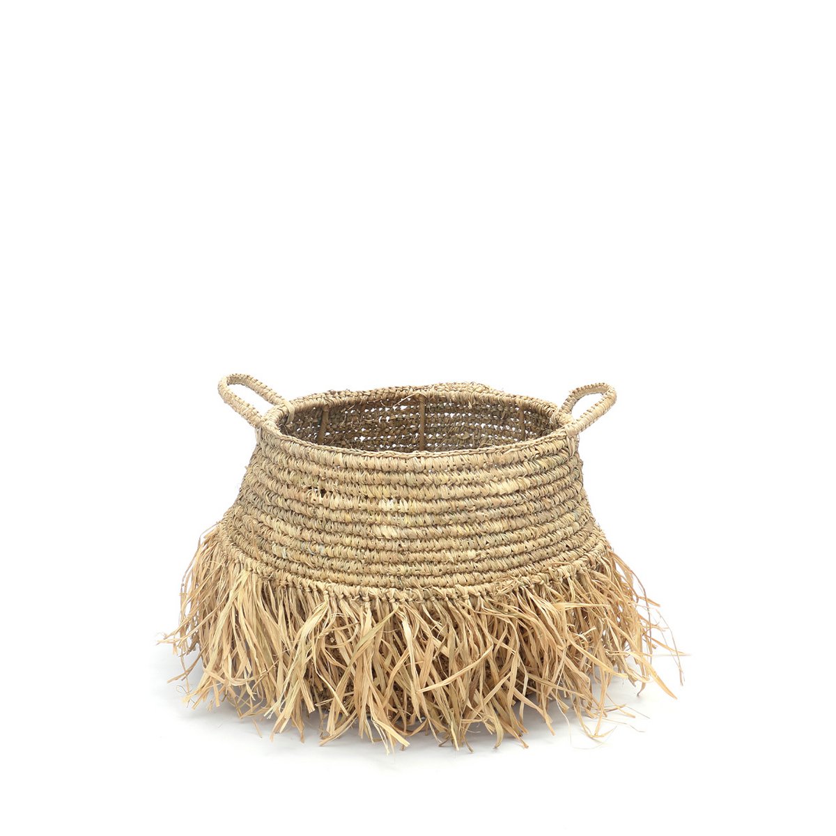 The Raffia Deluxe Baskets - Natural - Medium - LUXONAS HOME