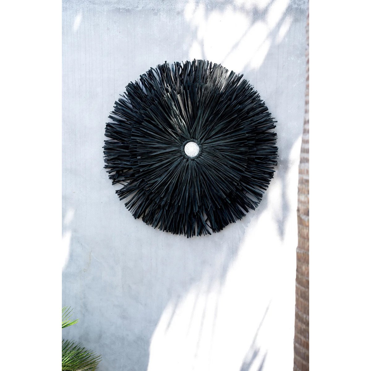 The Raffia Juju - Black - LUXONAS HOME