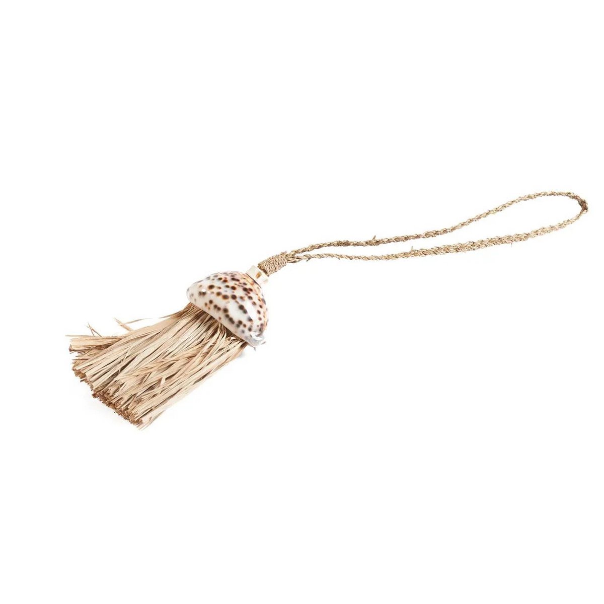 The Raffia Lupina Tassel - Natural - LUXONAS HOME