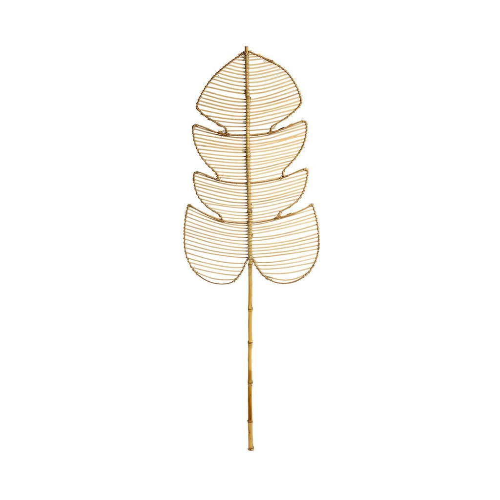 The Rattan Monstera - Natural - LUXONAS HOME