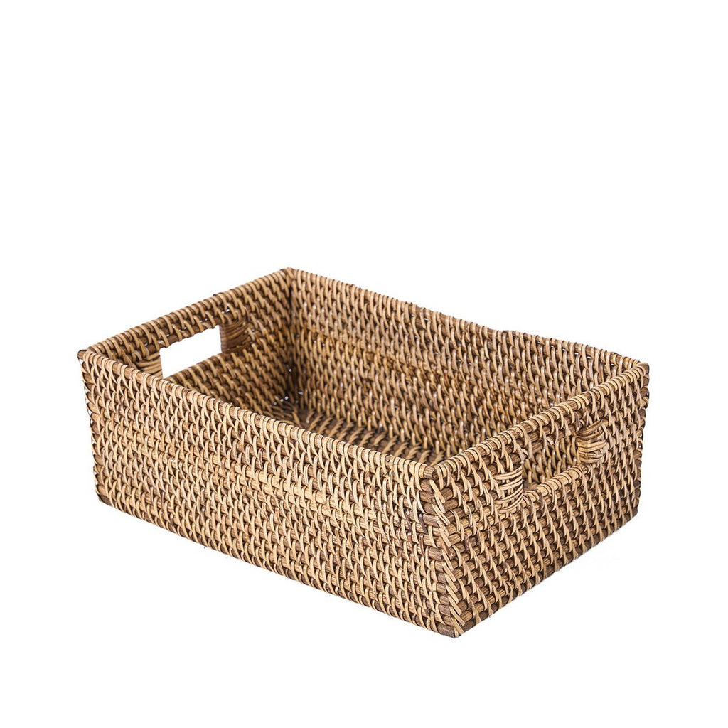 The Rattan Storage Keeper - Natural Brown - LUXONAS HOME