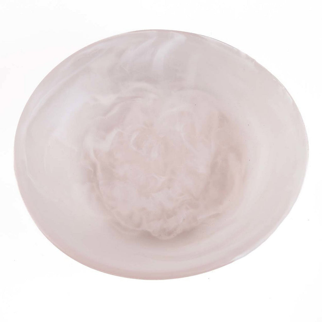 The Resin Organic Bowl - Pink White - M - LUXONAS HOME
