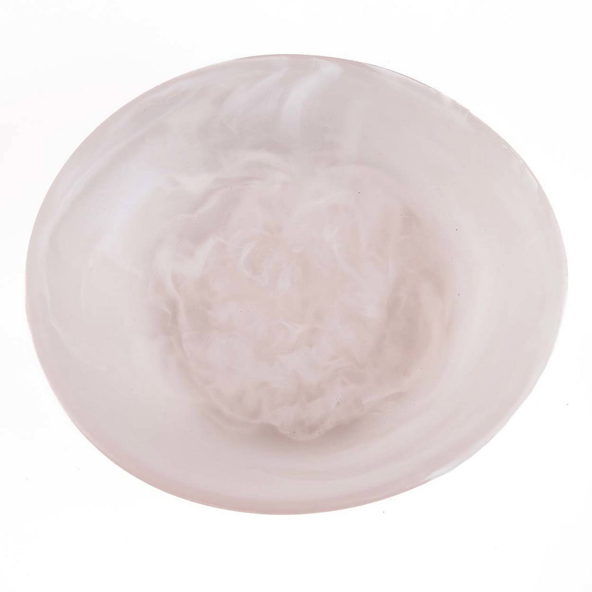 The Resin Organic Bowl - Pink White - M - LUXONAS HOME