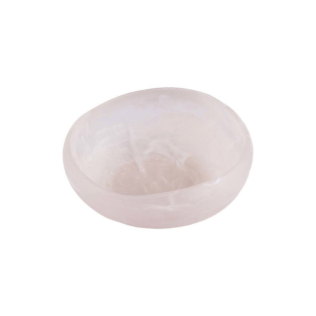 The Resin Organic Bowl - Pink White - S - LUXONAS HOME