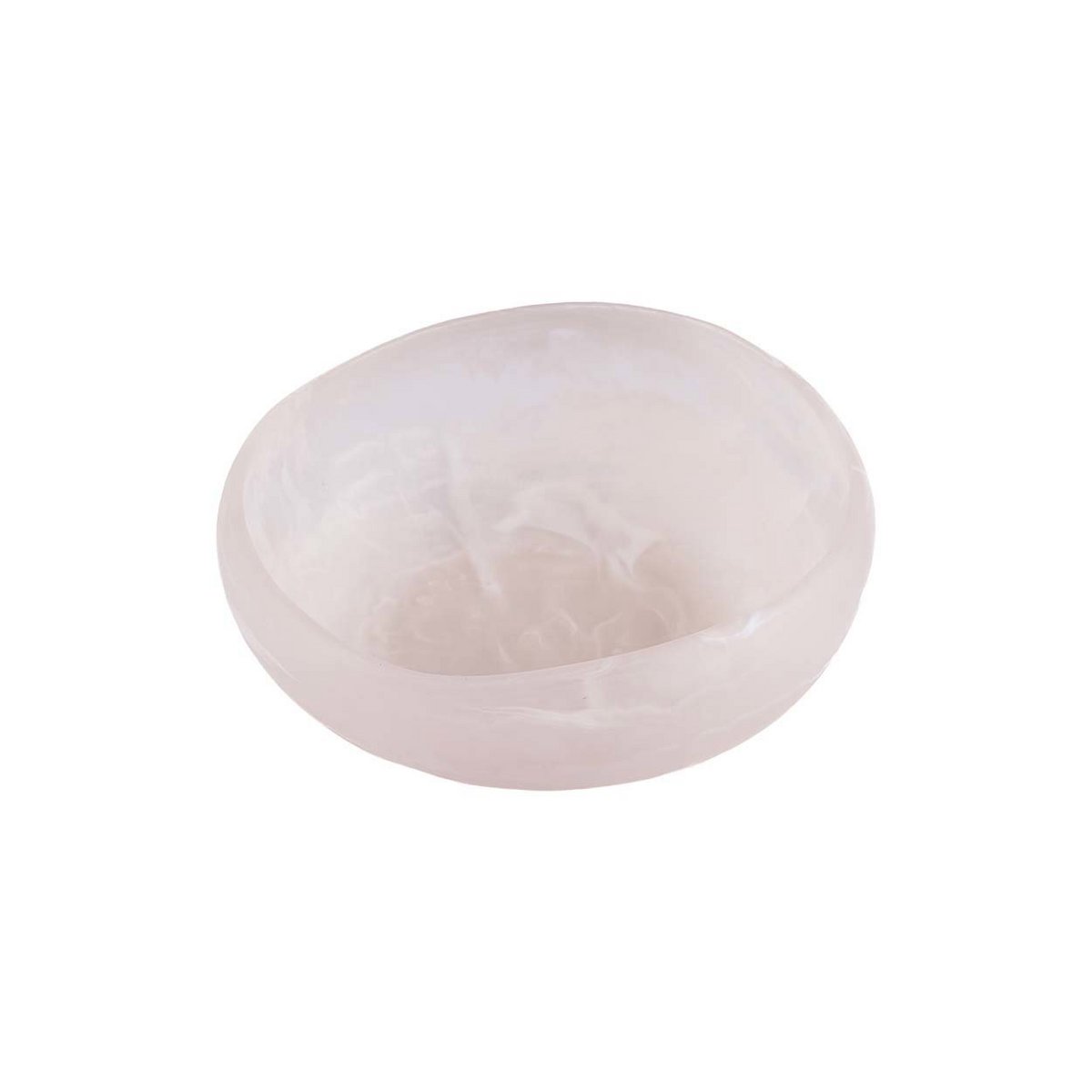 The Resin Organic Bowl - Pink White - S - LUXONAS HOME