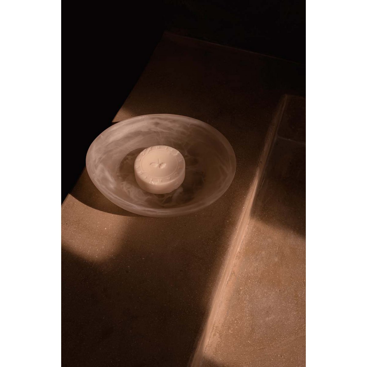 The Resin Organic Bowl - Pink White - S - LUXONAS HOME