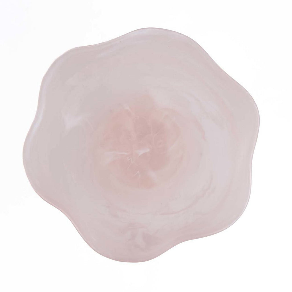 The Resin Organic Fruit Stand - Pink White - LUXONAS HOME