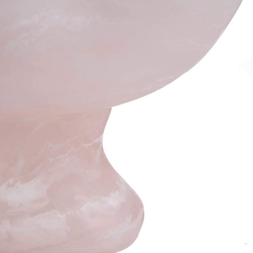 The Resin Organic Fruit Stand - Pink White - LUXONAS HOME