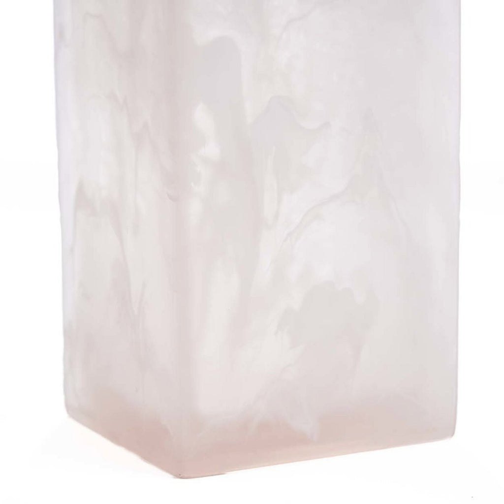 The Resin Soap Dispenser - Pink White - LUXONAS HOME