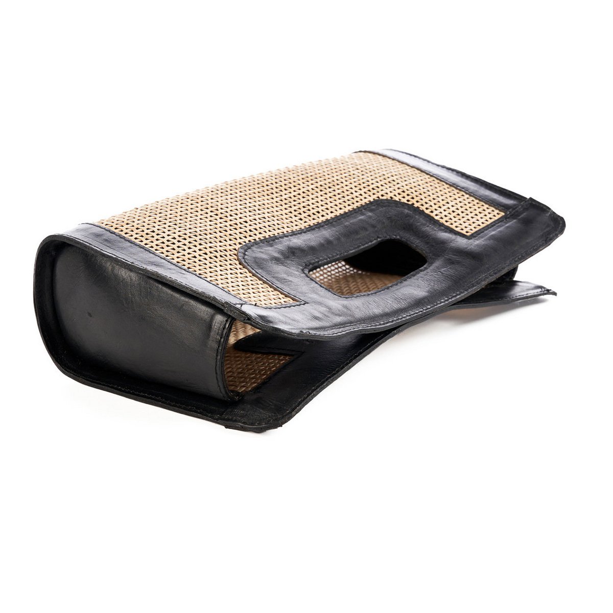 The Riviera Noir Clutch - Natural Black - LUXONAS HOME