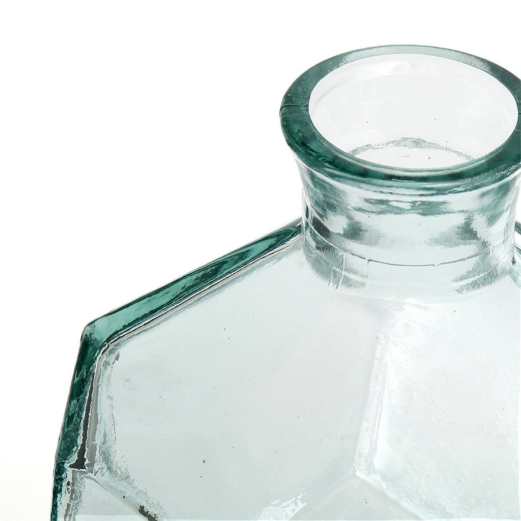 The Round Origami Vase - Blue - LUXONAS HOME