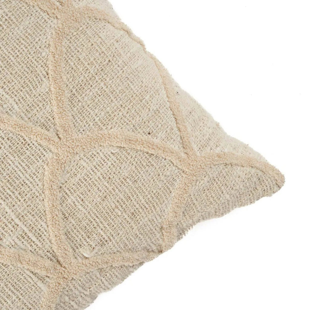 The Sahara Cushion Cover - Natural - LUXONAS HOME