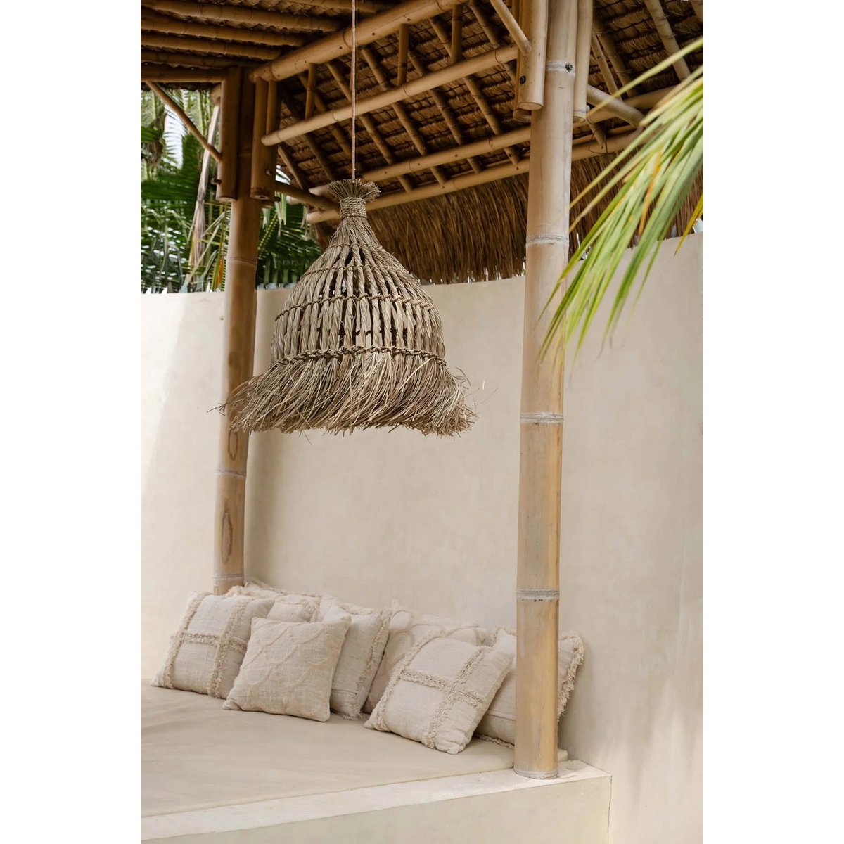 The Sahara Cushion Cover - Natural - LUXONAS HOME