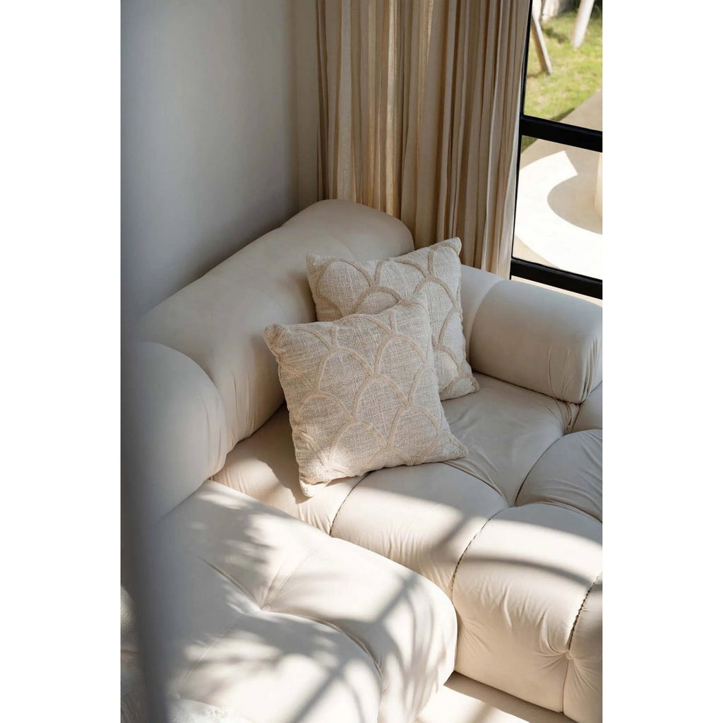 The Sahara Cushion Cover - Natural - LUXONAS HOME