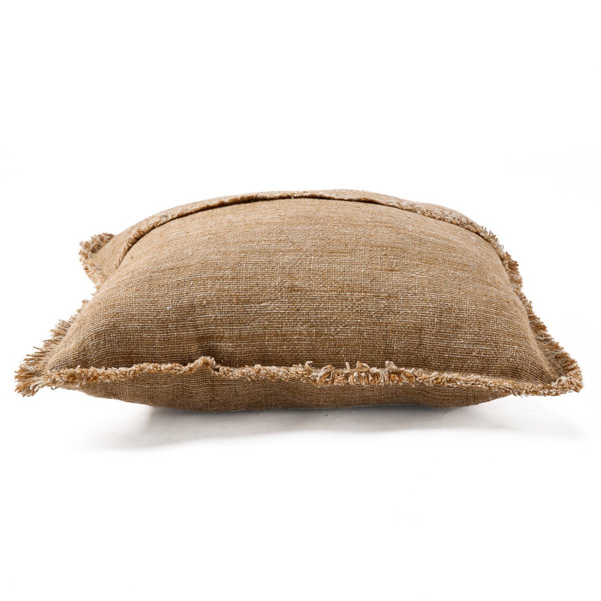 The Sahara Fringe Cushion Cover - Natural Brown - 50x50 - LUXONAS HOME