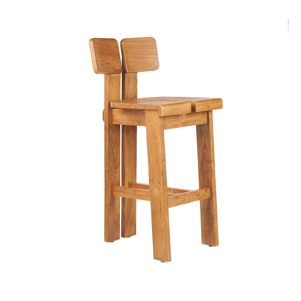 The Sama Sama Bar Stool - Natural - LUXONAS HOME