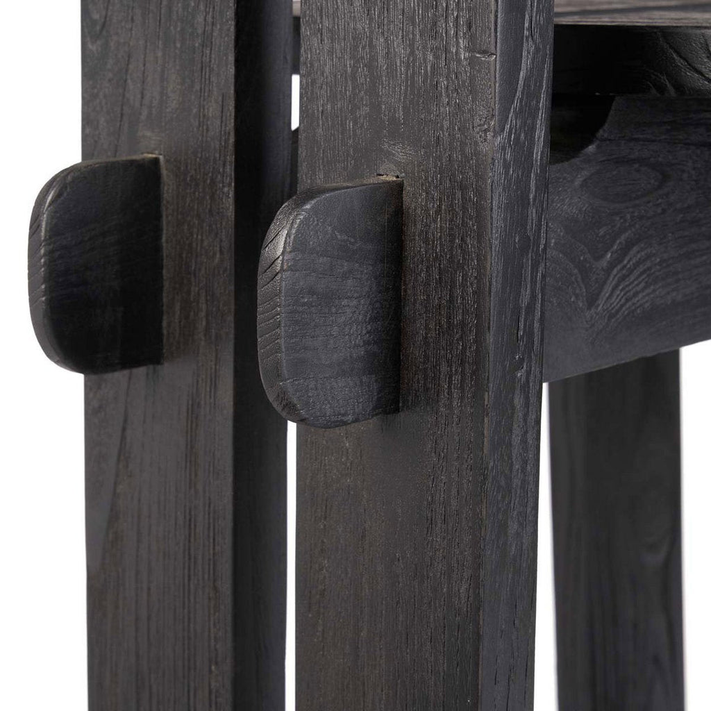 The Sama Sama Barstool - Black - LUXONAS HOME