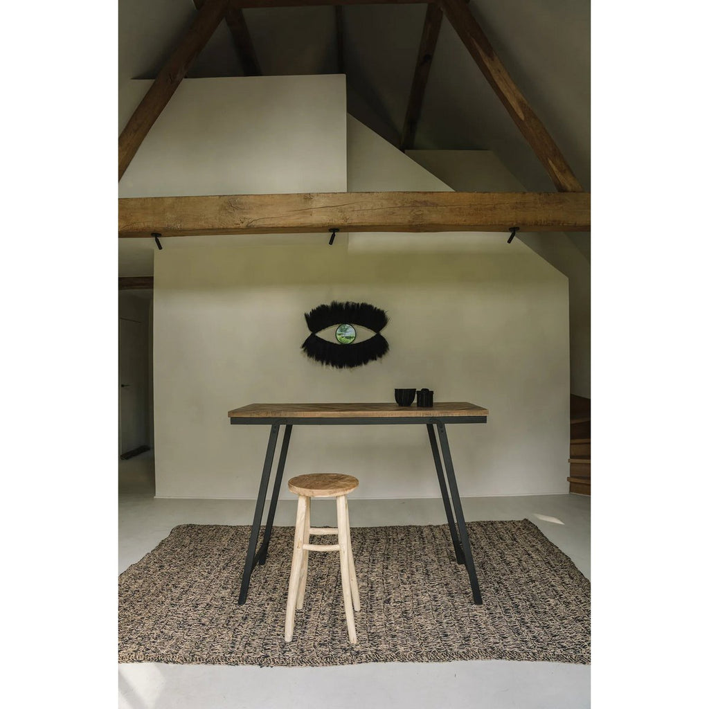 The Seagrass Carpet - Natural Black - 180x240 - LUXONAS HOME