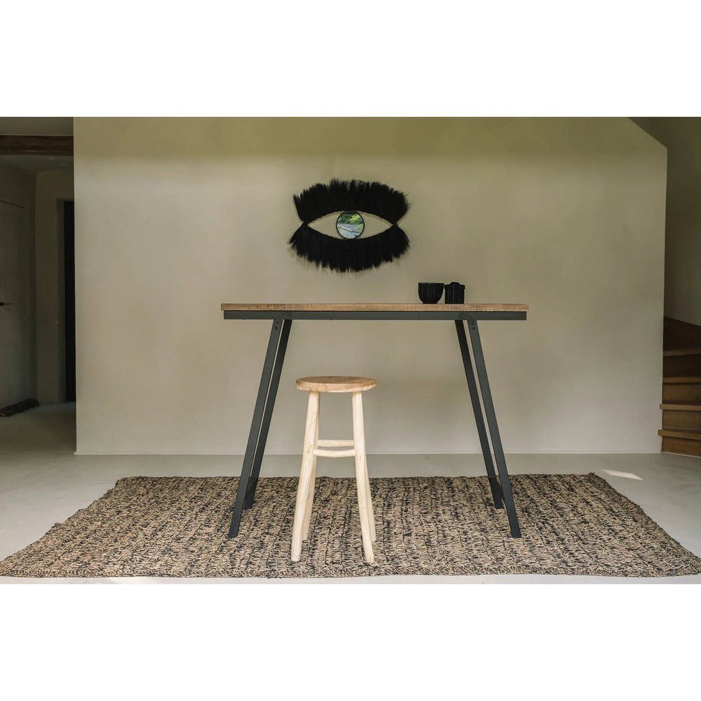 The Seagrass Carpet - Natural Black - 200x300 - LUXONAS HOME