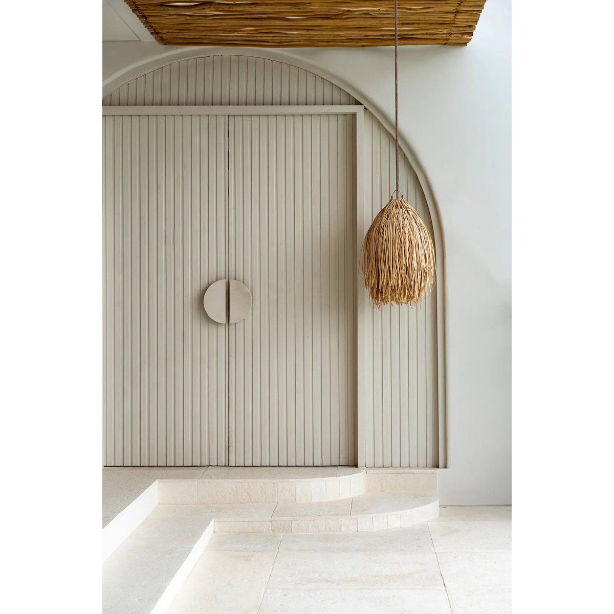 The Shaggy Pendant - Natural - M - LUXONAS HOME