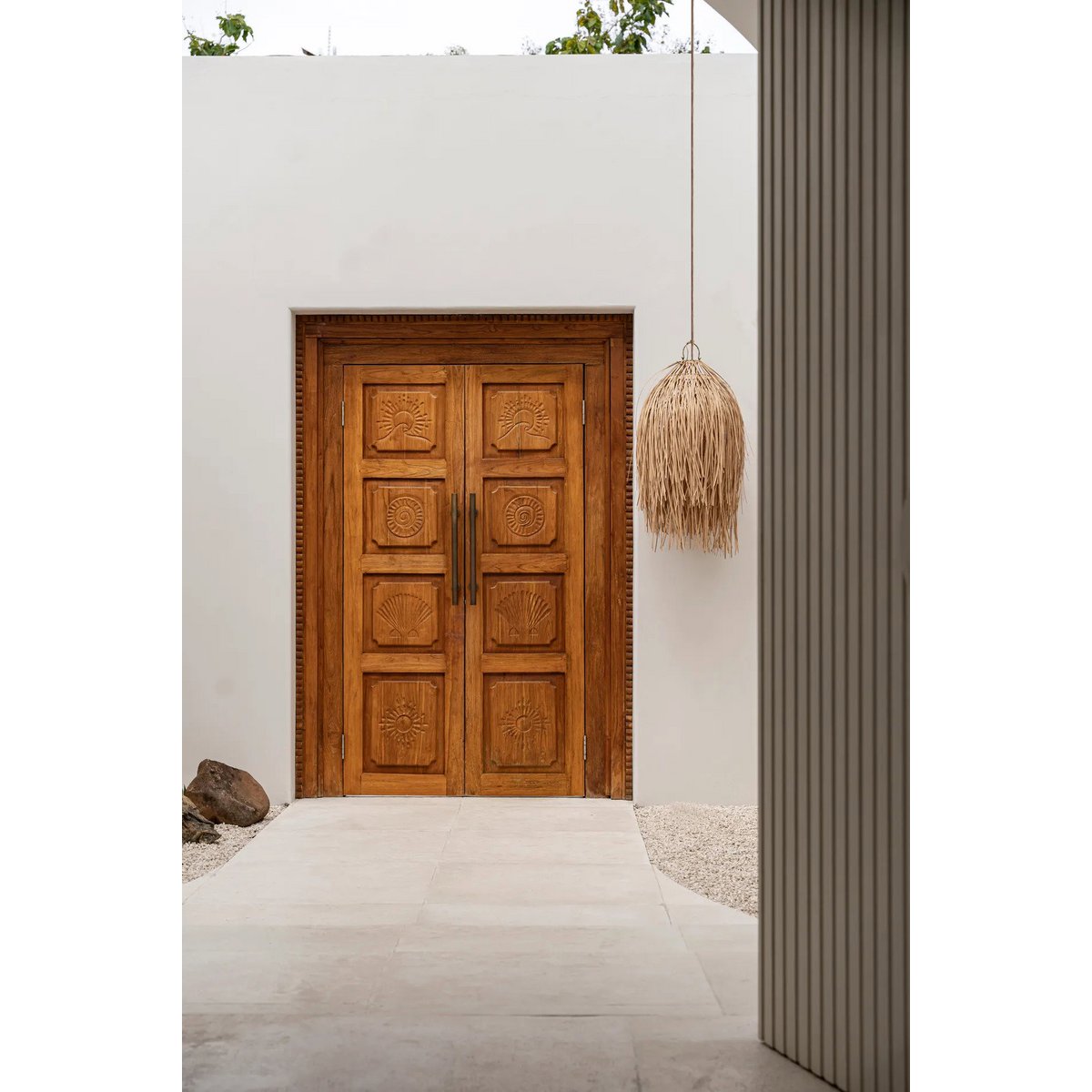 The Shaggy Pendant - Natural - M - LUXONAS HOME