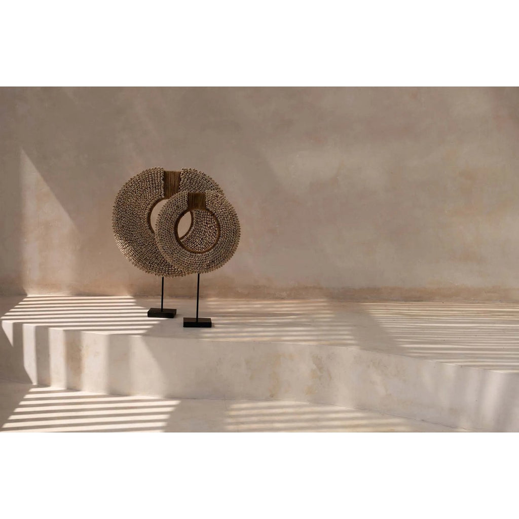 The Shell Corsica on Stand - Natural - LUXONAS HOME