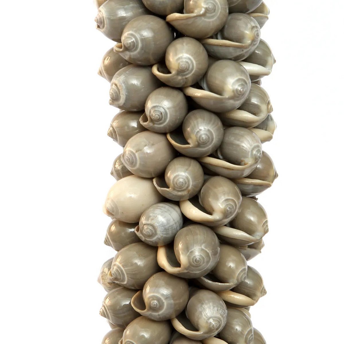 The Shell & Cotton Tassel - Grey - LUXONAS HOME