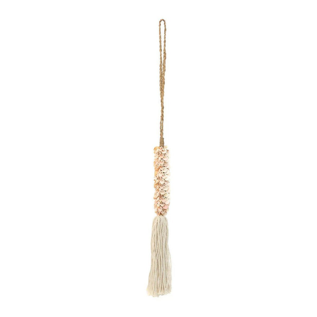 The Shell & Cotton Tassel - Pink - LUXONAS HOME