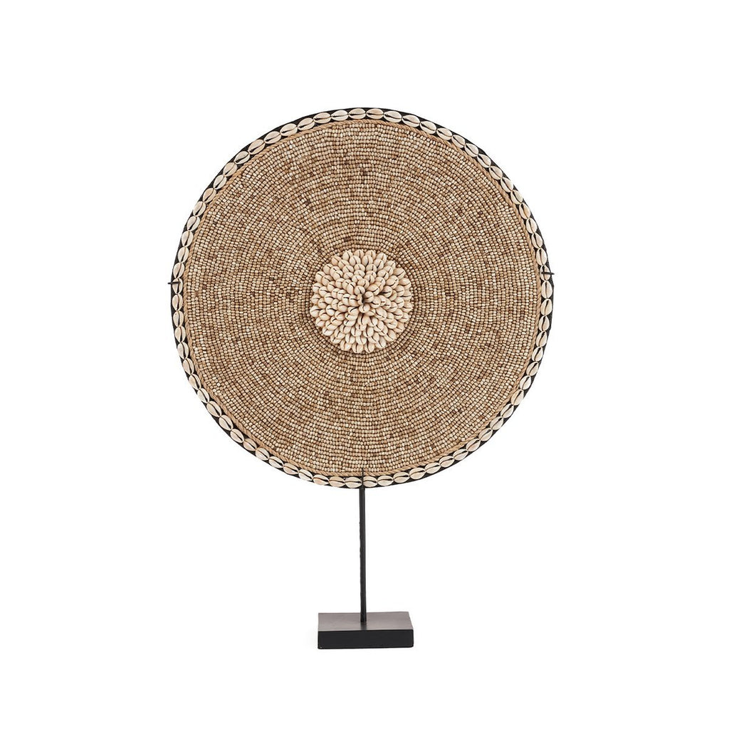 The Shell Guadeloupe on Stand - Natural White - LUXONAS HOME