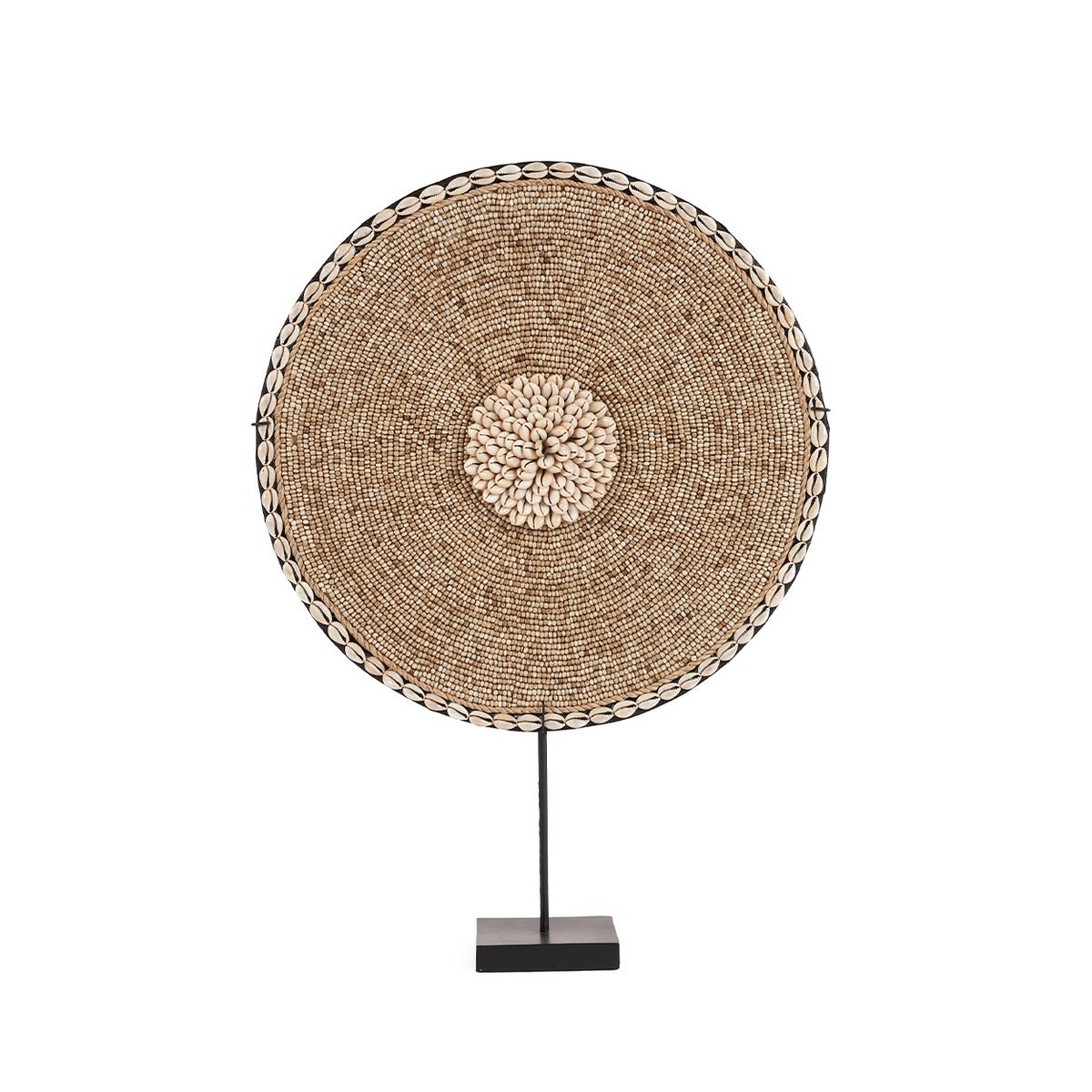 The Shell Guadeloupe on Stand - Natural White - LUXONAS HOME