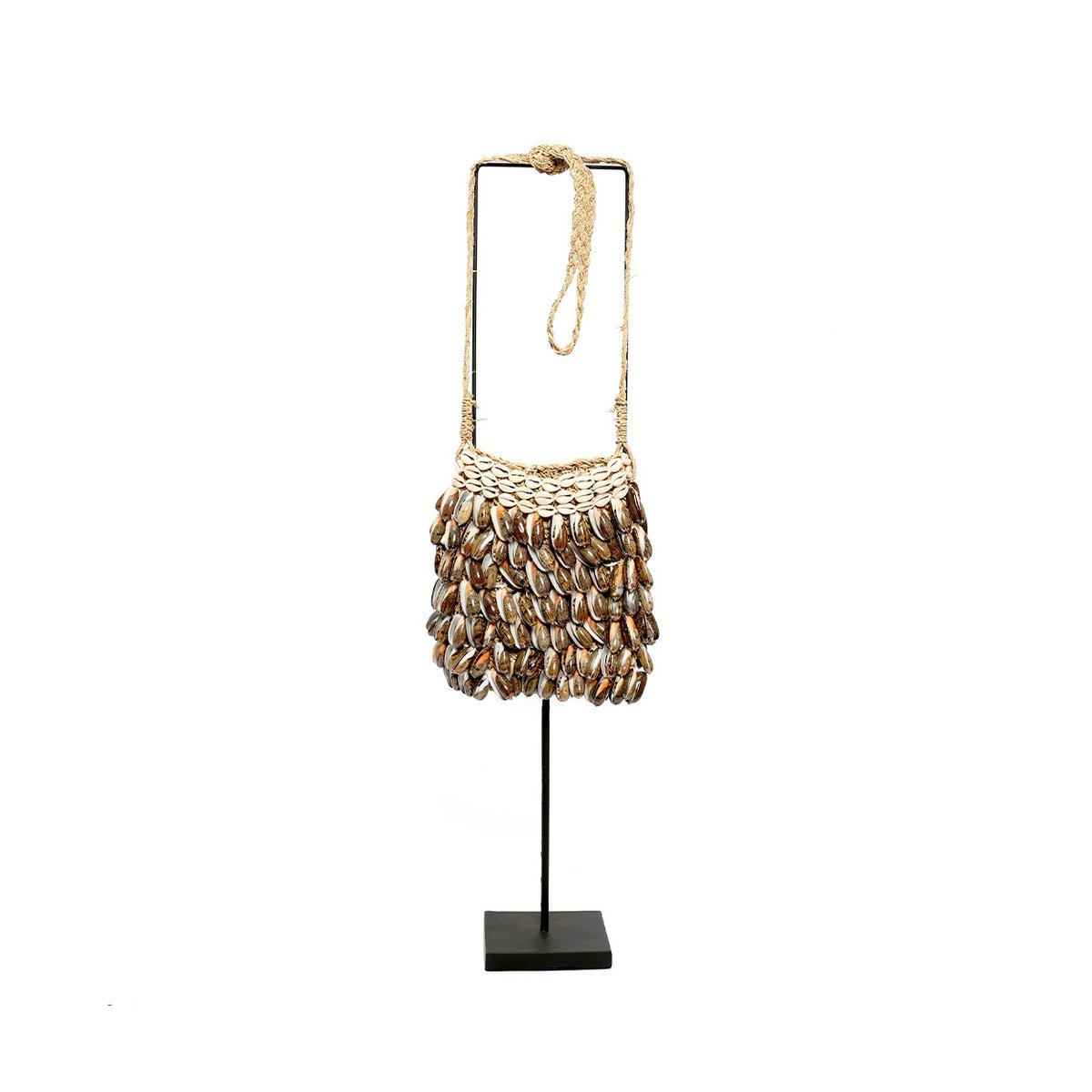 The Shell Purse on Stand - LUXONAS HOME