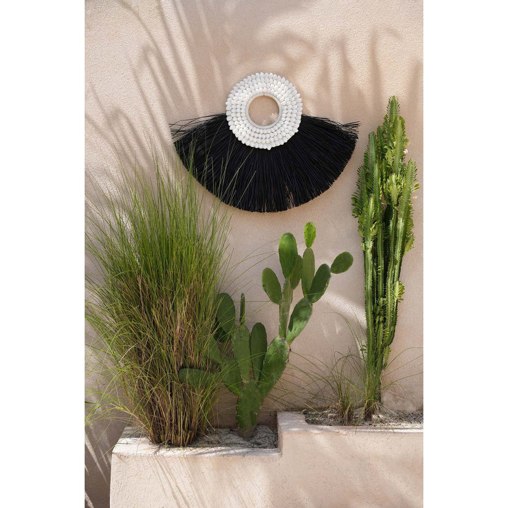 The Shell Seagrass - Black - LUXONAS HOME